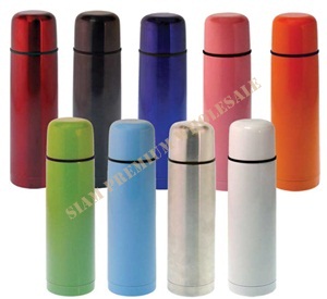 กระติกน้ำร้อนเย็น Flask 500ML รหัส SFK-58-2 มี 9 สี กระบอกน้ำเก็บอุณหภูมิ เป็นกระบอกน้ำพรีเมี่ยม ขนาดประมาณ กว้าง 6.8 cm x สูง