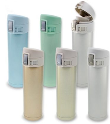 กระติกน้ำร้อนเย็น กระบอกน้ำสแตนเลส กระติกน้ำสูญญากาศ พรีเมี่ยม ขนาด 400 ml รหัส VF50HA