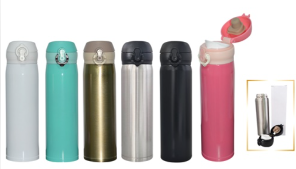 กระติกน้ำร้อนเย็น กระบอกน้ำสแตนเลส กระติกน้ำสูญญากาศ พรีเมี่ยม ขนาด 500 ml ฟรีสกรีน 1 สี 1 ตำแหน่ง รหัส MMG-022