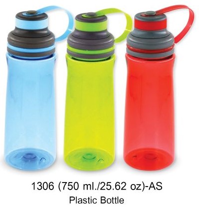 กระบอกน้ำพลาสติก ขวดน้ำพลาสติกพรีเมี่ยม ฟรีสกรีน 1 สี 1 ตำแหน่ง รหัส 1306 ขนาด 750 ml ราคาประมาณ 65-89 บาท (ขึ้นอยู่กำจำนวนซื้อ)​​​​​​​​​​​​​​