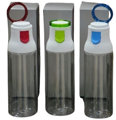 กระบอกน้ำพลาสติก ขวดน้ำพลาสติกพรีเมี่ยม ฟรีสกรีน 1 สี 1 ตำแหน่ง รหัส S66-1-27