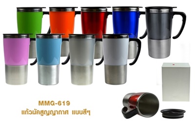 แก้วน้ำสแตนเลส ร้อน - เย็น แก้วมัค แก้วสแตนเลสพรีเมี่ยม รหัส S66-2-20
