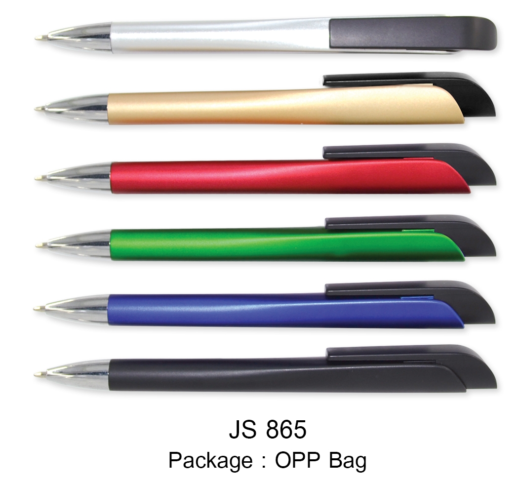 ปากกาพลาสติกพรีเมี่ยม รหัส รหัส JS865