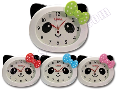 นาฬิการูปสัตว์ Panda wall clock รหัส SWC-56-03