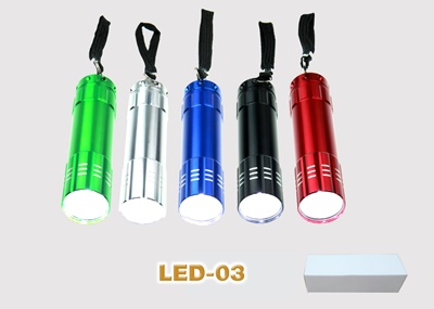 ไฟฉาย ชุดไฟฉาย ของชำร่วยไฟฉาย ไฟฉายพรีเมี่ยม รหัส LED03